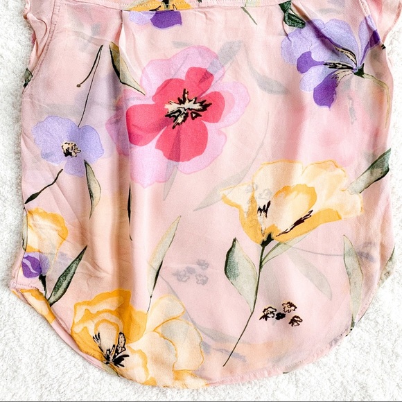 Reformation Floral Ruffle Sleeve Boho Top - Picture 7 of 13